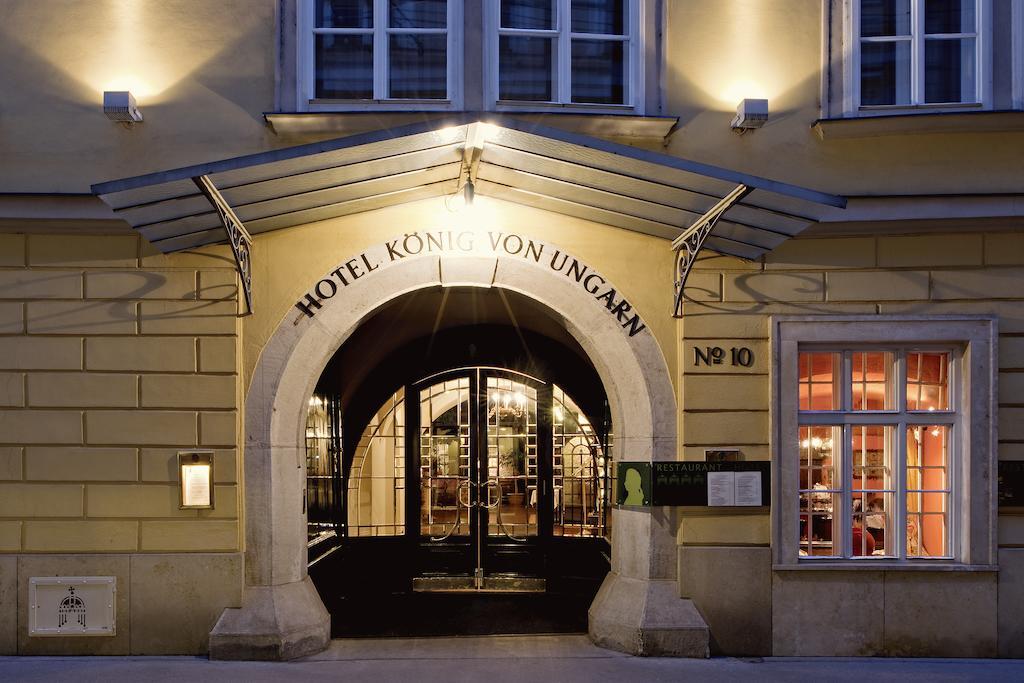 Hotel Konig Von Ungarn เวียนนา ภายนอก รูปภาพ